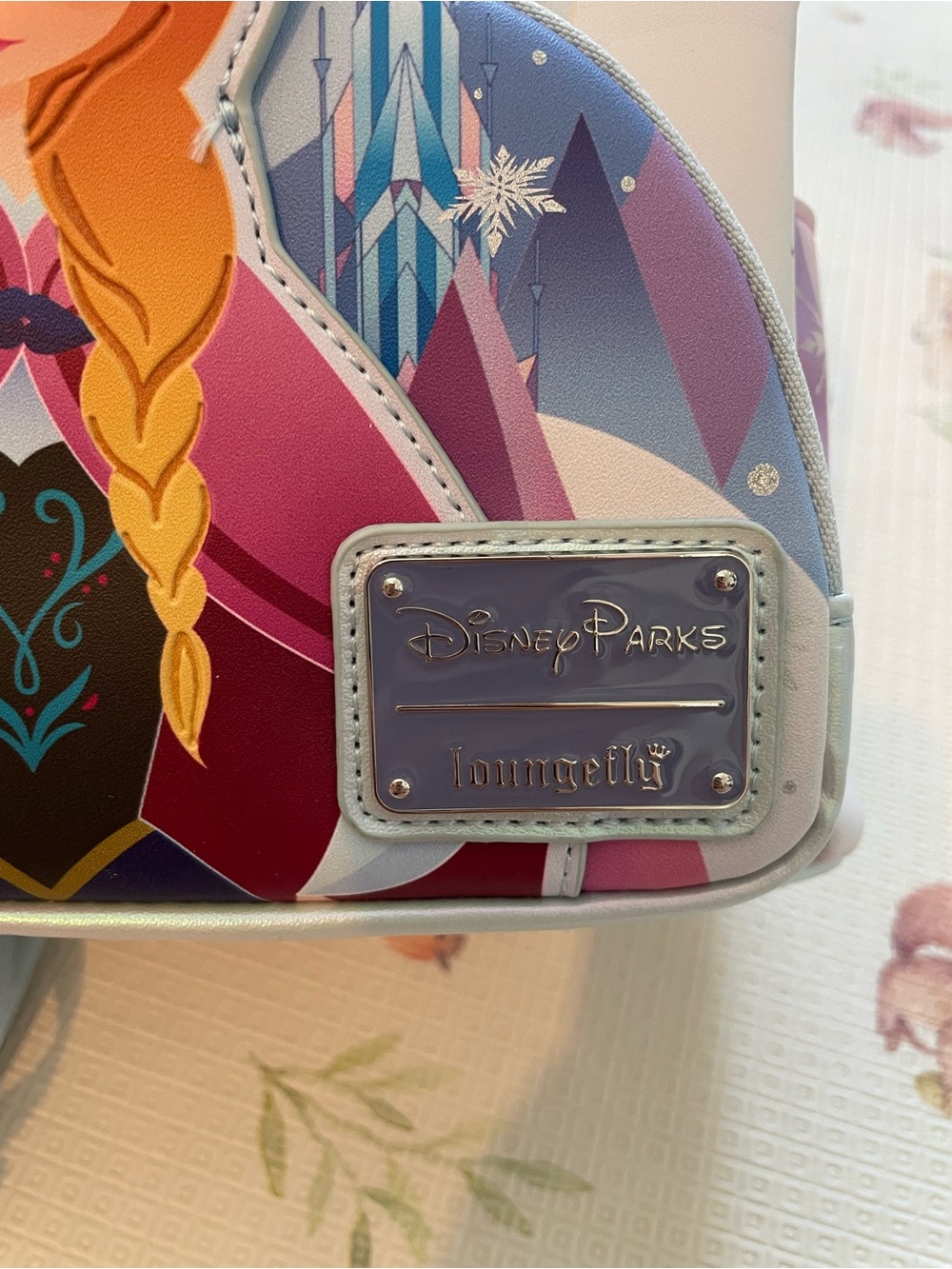 Disney Frozen Loungefly Mini Backpack NWT - Picture 3 of 9